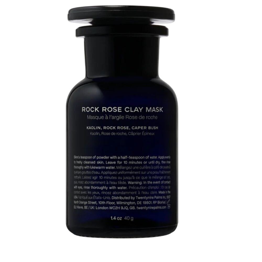 Twentynine Palms Rock Rose Clay Mask Kaolin, Rock Rose, Caper Bush New in Box